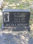O'CALLAGHAN Elizabeth 1963-1963