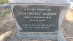 WILLOWS John Lindsay -1956