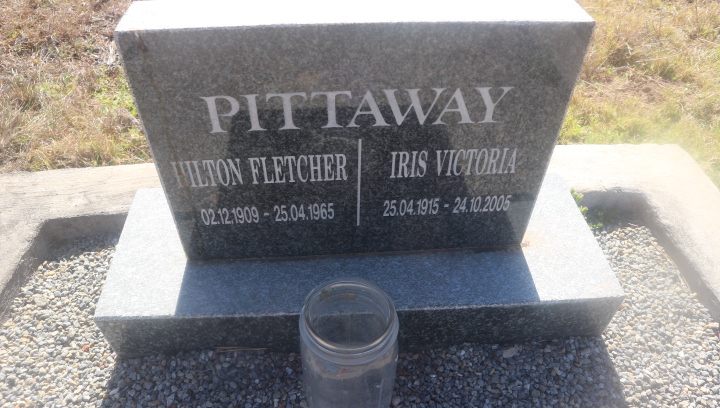 PITTAWAY Hilton Fletcher 1909-1965 & Iris Victoria 1915-2005