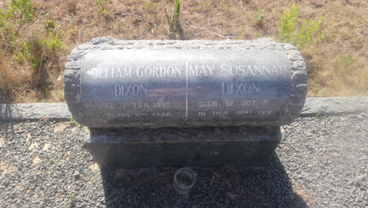 DIXON William Gordon -1952 & May Susannah