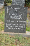 GLORIA Maria, da 1889-1986