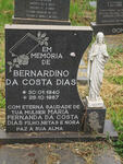 DIAS Bernardino da Costa 1940-1987