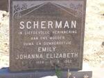 SCHERMAN Emily Johanna Elizabeth 1868-1962