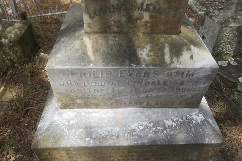 AMM Philip Evans -1900