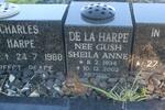 VEALL Alice nee GUSH 1916-1981 :: DE LA HARPE Hubert Charles 1930-1980 & Sheila Anne GUSH 1934-2002
