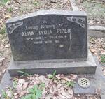 PIPER Alma Lydia 1910-1975