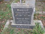 RENTON Harold 1898-1979 & Norah May ASHLEY 1898-1981