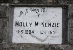 McKENZIE Molly 1904-1991