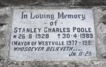 POOLE Stanley Charles 1928-1989
