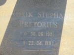 PRETORIUS Hendrik Stephanus 1921-1997 :: EDWARDS Michael James 1942-1993