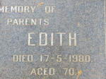 BENNETT Phillip -1979 & Edith 1980