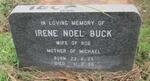 BUCK Irene Noel 1925-1998