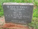 OGLE R.Guy C. 1885-1961 & A.C.E. Nancie 1896-1964