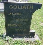 GOLIATH Joe 1914-1967 & Dot 1916-1996