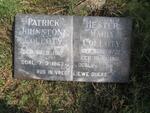 COLLOTY Patrick Johnstone 1913-1963 & Hester Maria ROBBERTZE 1918-1977