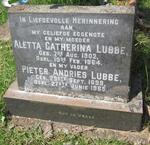 LUBBE Pieter Andries 1899-1965 & Aletta Catharina 1902-1964