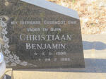 CRONJE Christiaan Benjamin 1908-1985 & Johanna Sophia 1912-1998