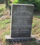 CHETTY Coopoosamy -1939 :: CHETTY Vinotha -1982 :: CHETTY Chin Muthusamy -1987 :: CHETTY Pam Janakie -1988