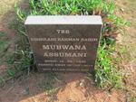 ASSUMANI Mubwana 1940-2016