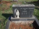JOYCE Lily 1936-1993