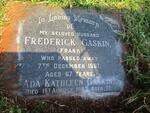 GASKIN Frederick -1967 & Ada Kathleen -1983