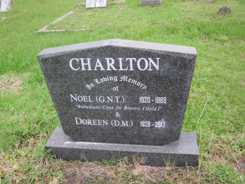 CHARLTON G.N.T. 1920-1989 & D.M. 1928-2013