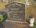 CHETTY Shadrach -1993