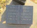 ERASMUS Cornelius Johannes 1936-1883 & Anna Elizabeth SWANEPOEL 1938-