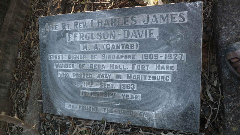 DAVIE Charles James, Ferguson -1963
