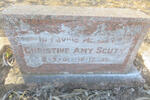 SCUTT Christine Amy 1901-1935