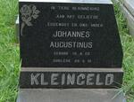 KLEINGELD Johannes Augustinus 1926-1981