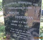 OPPERMAN Christie 1913-1979