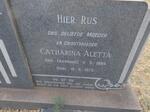 BOTHA Jacob Henry de Villiers 1874-1961 & Catharina Aletta BARNARD 1895-1973