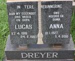 DREYER Lucas 1918-1983 & Anna 1927-2010
