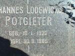 POTGIETER Johannes Lodewickus 1922-1965