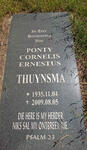 THUYNSMA Ponty Cornelis Ernestus 1935-2009