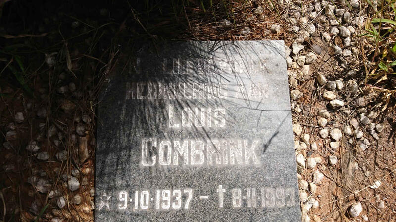 COMBRINK Louis 1937-1993