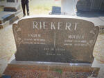 RIEKERT Vader 1904-1965 & Moeder 1905-1972