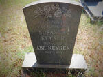 KEYSER Abe 1902-1991 & Susanna 1907-1978