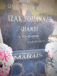 MARAIS Izak Johannes 1898-1977 & Hester Johanna Jacoba LINDSAY 1917-1998