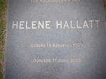 HALLATT Helene 1920-2000