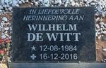 WITT Wilhelm, de 1984-2016