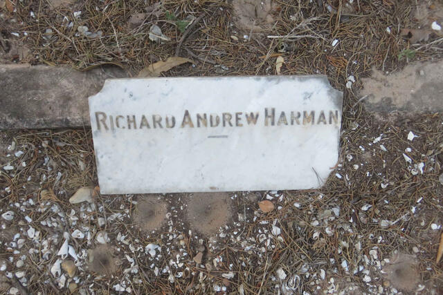 HARMAN Richard Andrew 1799-1891