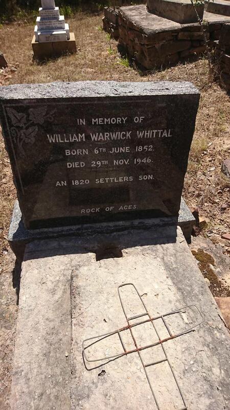 WHITTAL William Warwick 1852-1946