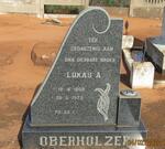 OBERHOLZER Lukas A. 1909-1973