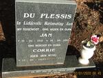 PLESSIS Jan, du 1918-2003 & Corrie VAN WYK 1923-2014