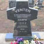 VENTER Hampie 1939-2009 & Ria 1942-