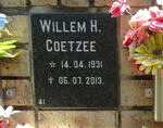 COETZEE Willem H. 1931-2013