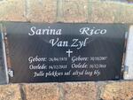 ZYL Sarina, van 1978-2018 :: VAN ZYL Rico 2007-2018