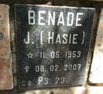 BENADE J. 1953-2007